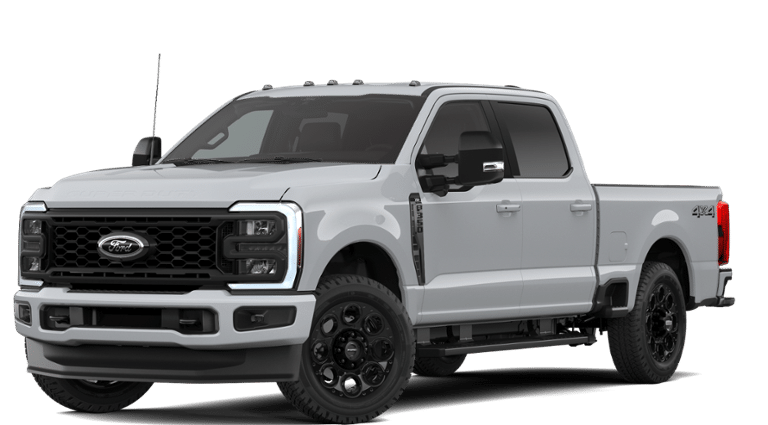 2026 Ford Super Duty F-350 XLT in Avalanche — front three-quarter view