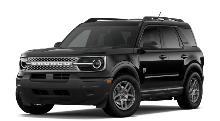 2026 Ford Bronco Sport Big Bend in Shadow Black — front three-quarter view